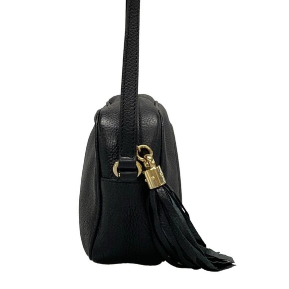 Auth GUCCI Soho 308364 Black Leather - Shoulder Bag - Picture 8 of 16